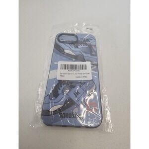 iPhone 16E Case Sneaker Design Blue Shockproof Protective Cover New